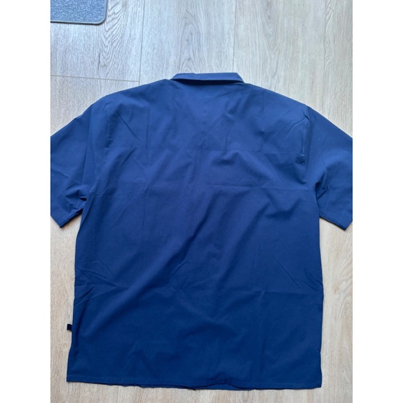 Lululemon Airing Easy Short Sleeve Shirt Mens Large Classic Fit Button Up Preppy - Picture 4 of 10